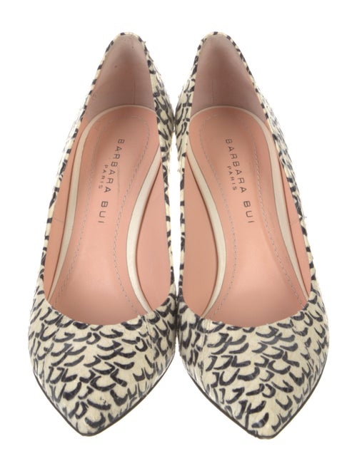 Barbara Bui Snakeskin Printed Pumps
