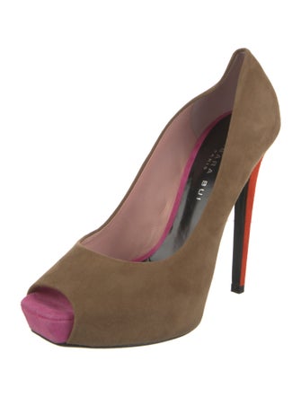 Barbara Bui Suede Pumps