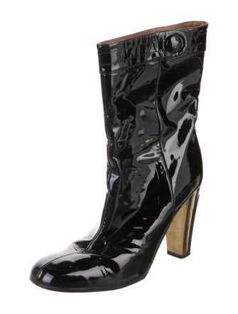 Barbara Bui Patent Leather Boots