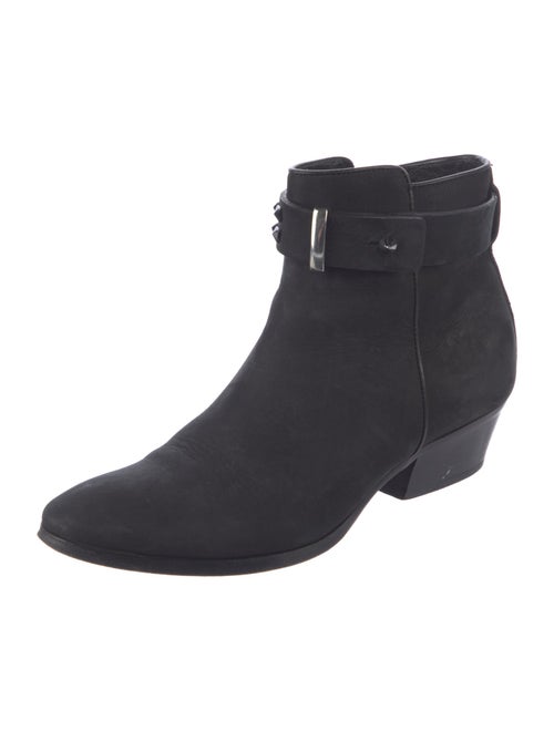 Barbara Bui Rockstud Accents Suede Boots
