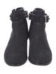 Barbara Bui Rockstud Accents Suede Boots