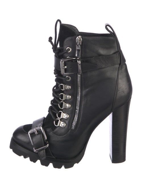 Barbara Bui Leather Lace-Up Boots