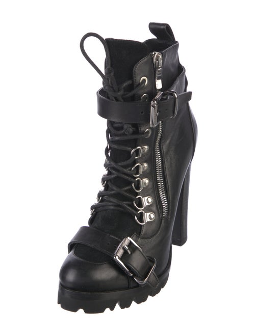 Barbara Bui Leather Lace-Up Boots