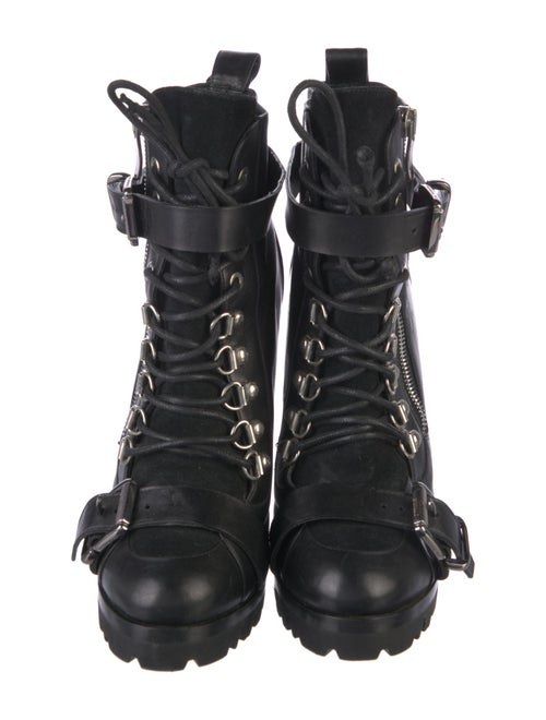 Barbara Bui Leather Lace-Up Boots