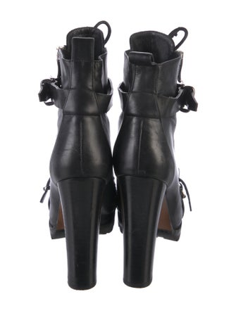 Barbara Bui Leather Lace-Up Boots