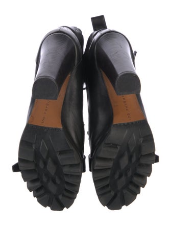 Barbara Bui Leather Lace-Up Boots
