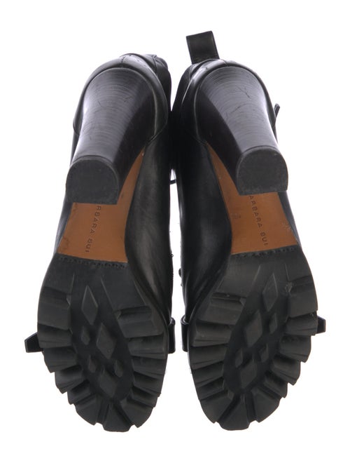 Barbara Bui Leather Lace-Up Boots