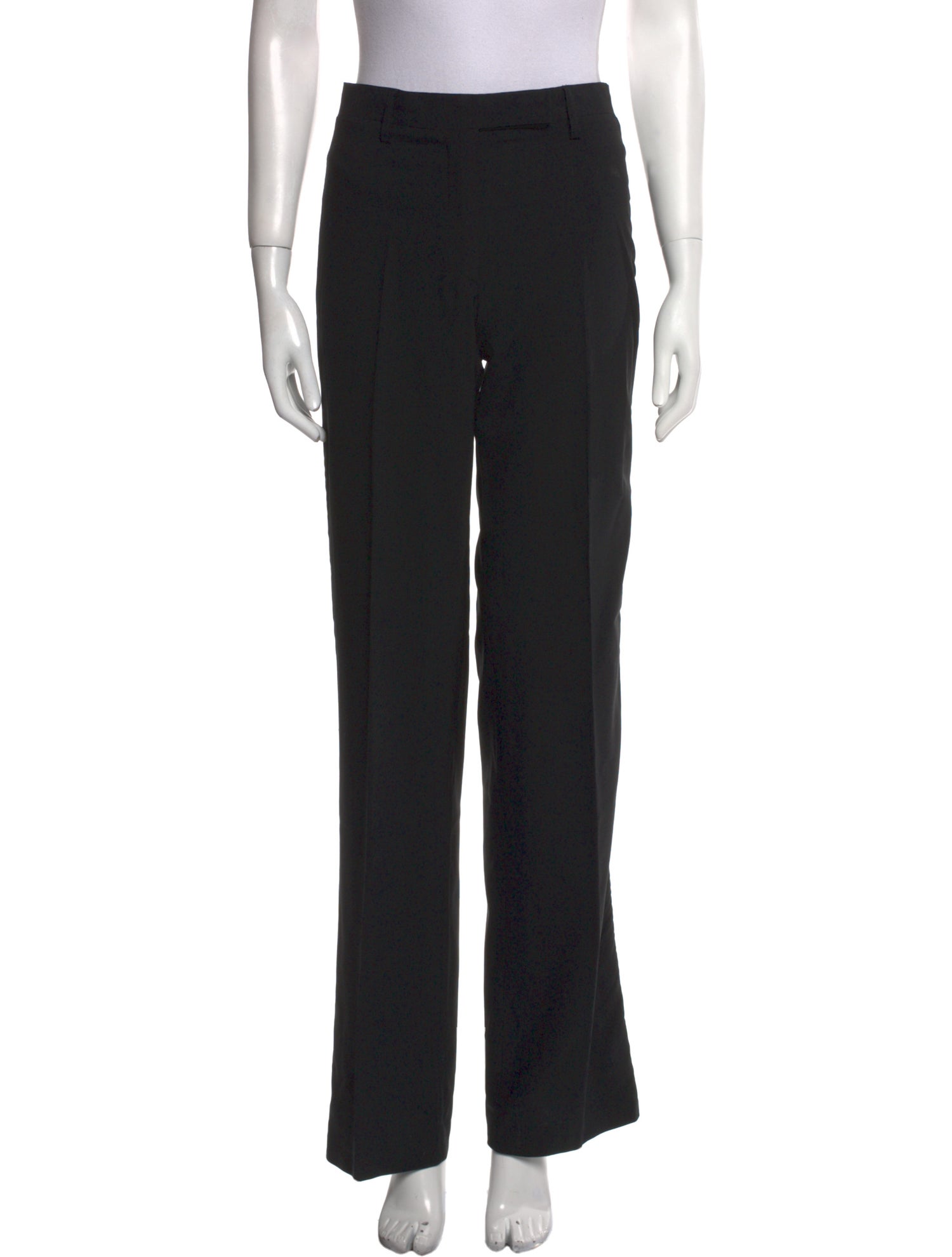 Barbara Bui Wool Straight Leg Pants