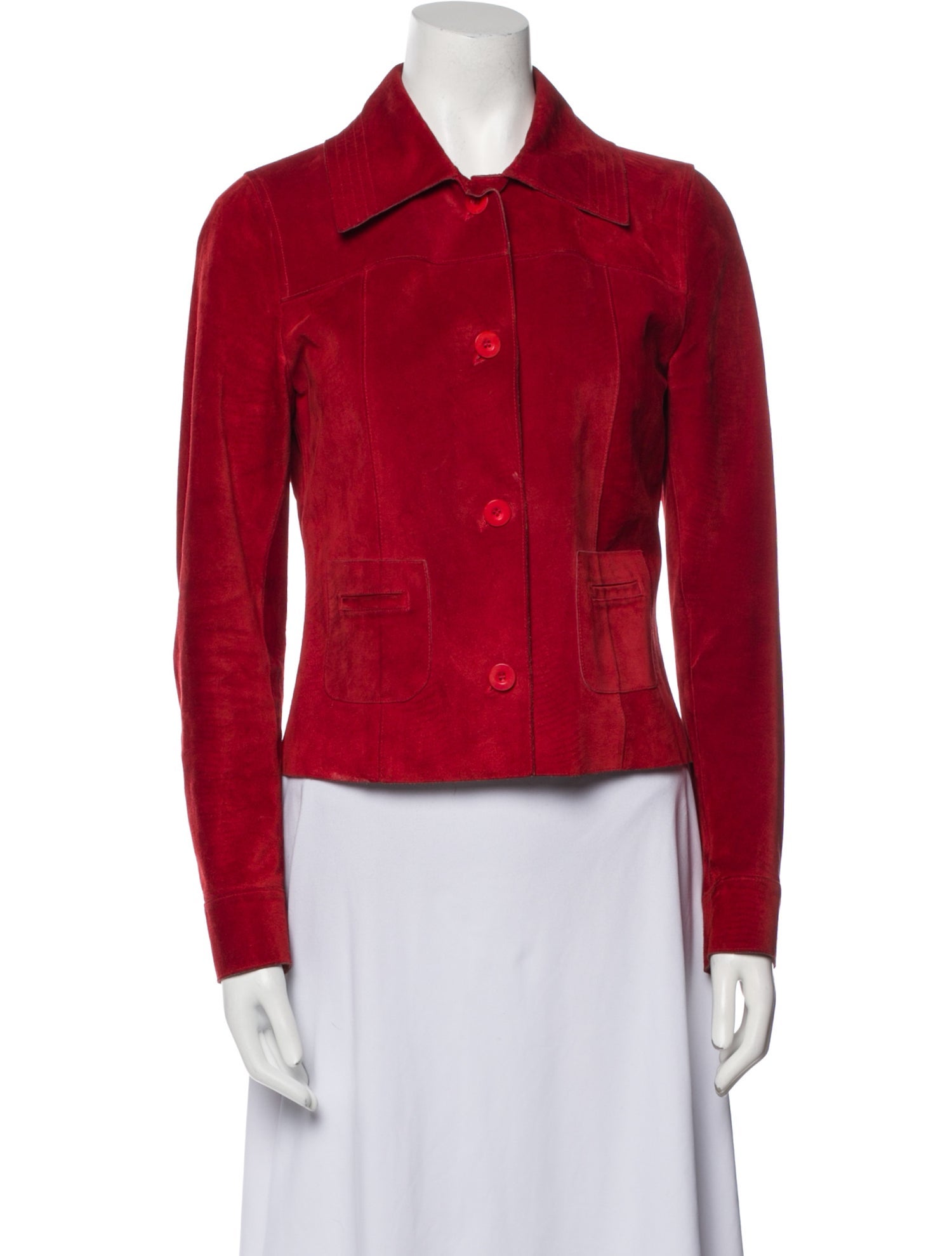 Barbara Bui Leather Denim Jacket