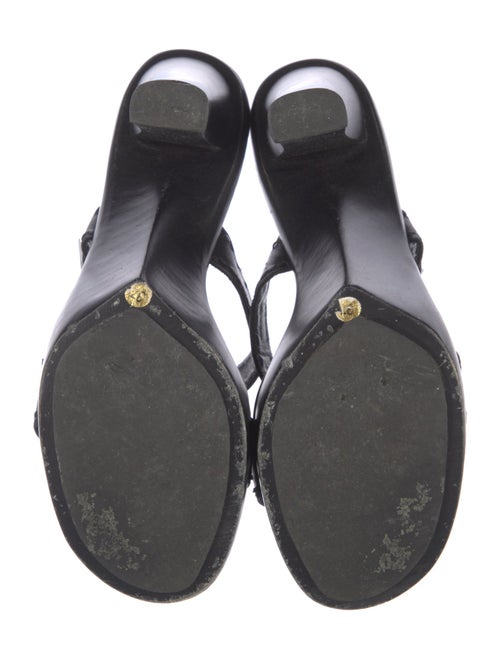Barbara Bui Leather Slides