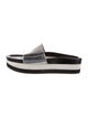 Barbara Bui Leather Slides