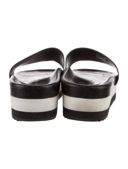 Barbara Bui Leather Slides