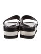 Barbara Bui Leather Slides