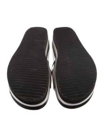 Barbara Bui Leather Slides