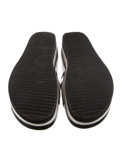 Barbara Bui Leather Slides