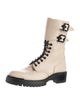 Barbara Bui Leather Combat Boots