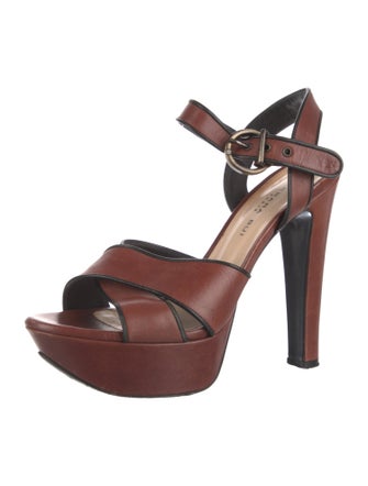 Barbara Bui Leather Sandals