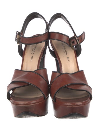 Barbara Bui Leather Sandals
