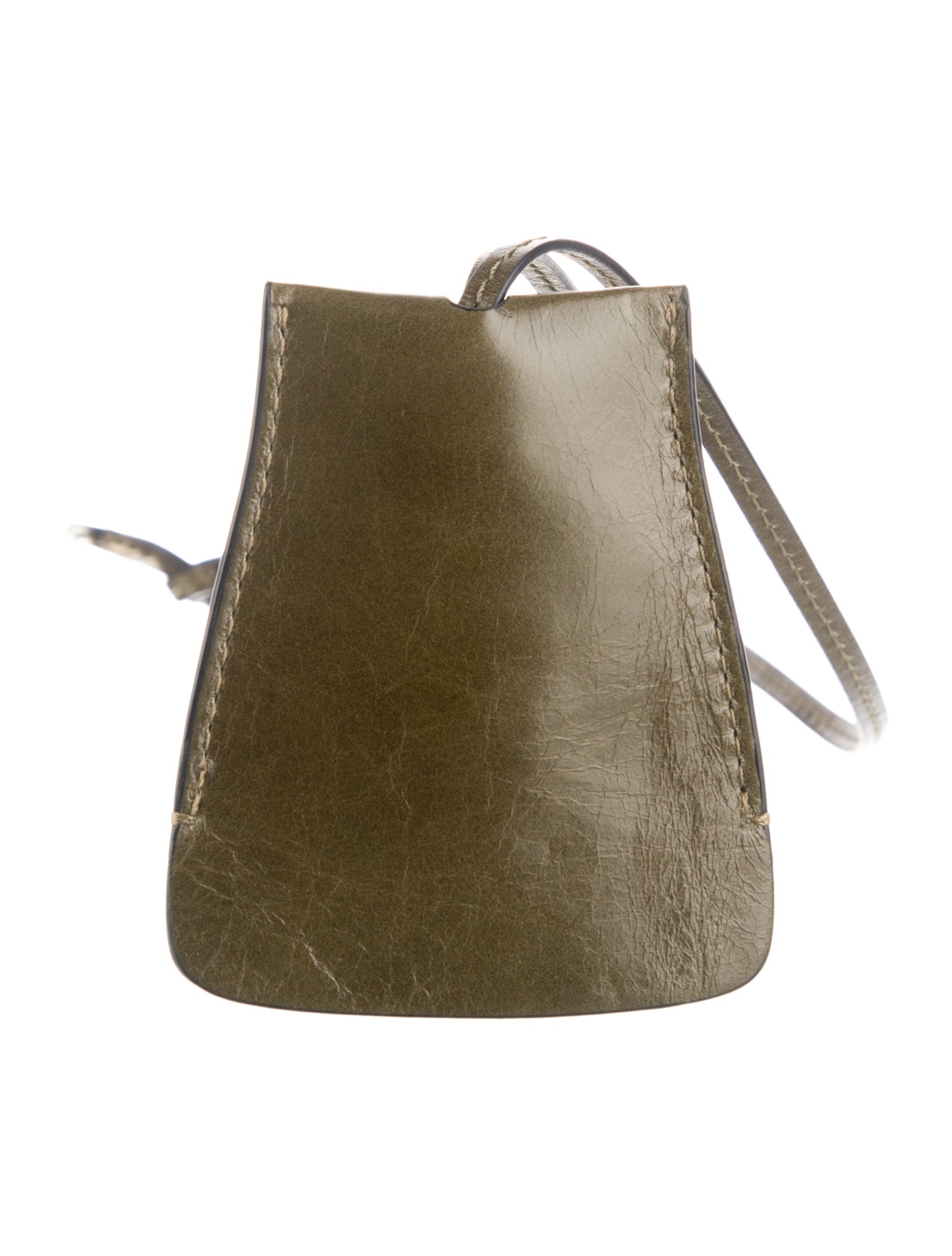 Barbara Bui Leather Keychain Bag Accessory