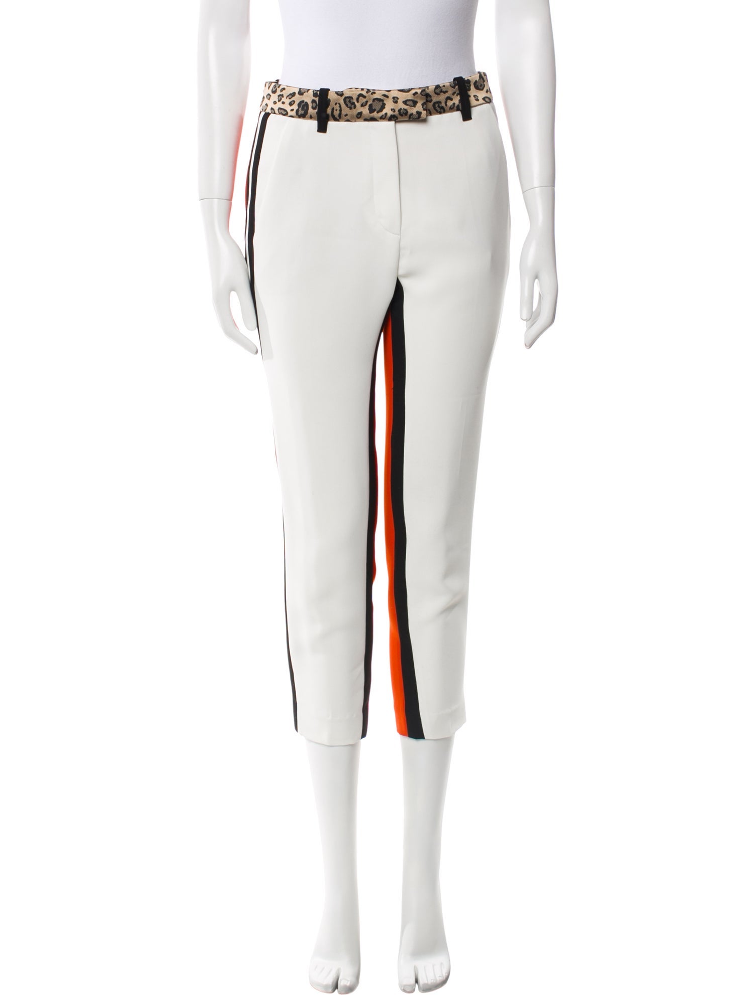 Barbara Bui Striped Straight Leg Pants