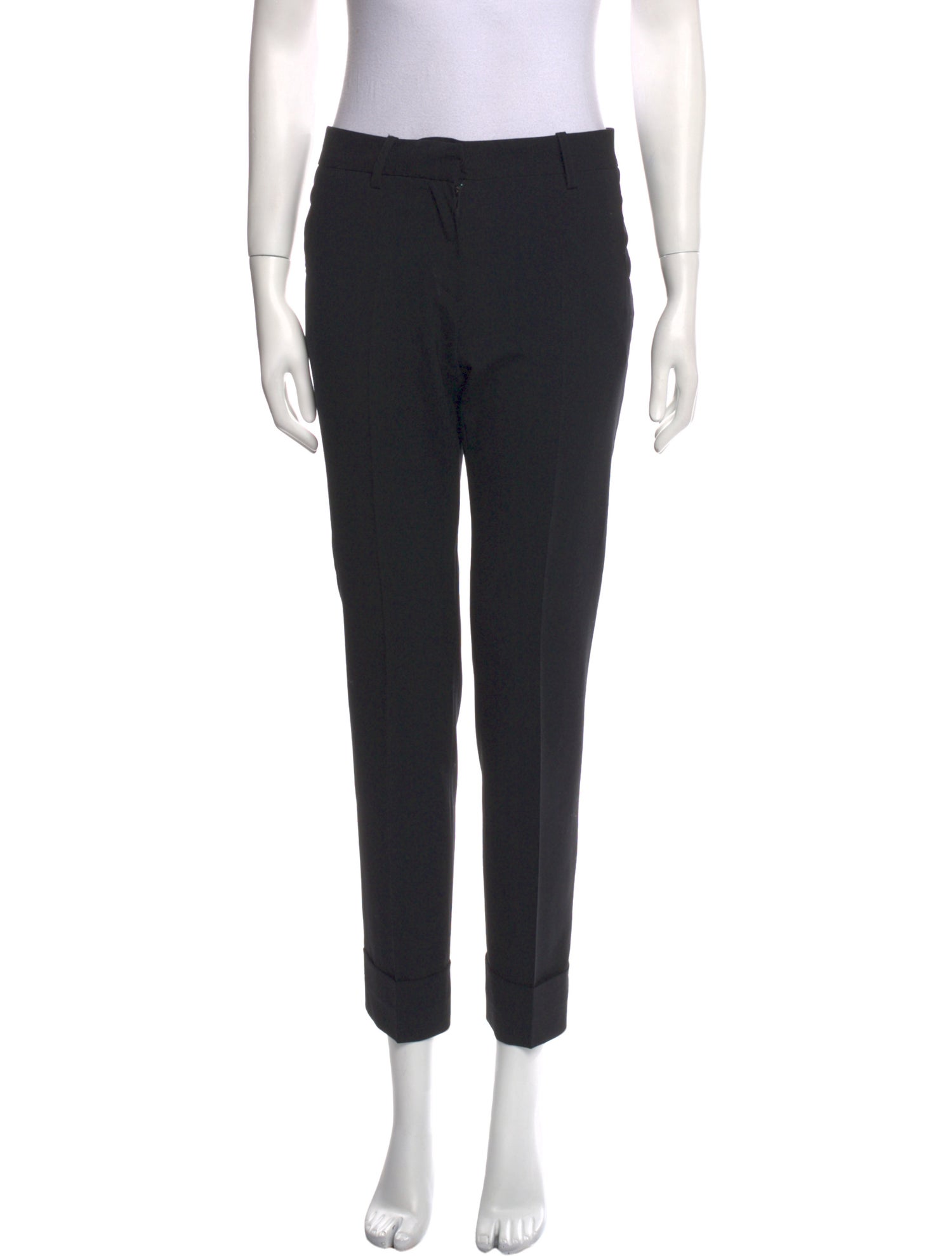 Barbara Bui Wool Straight Leg Pants
