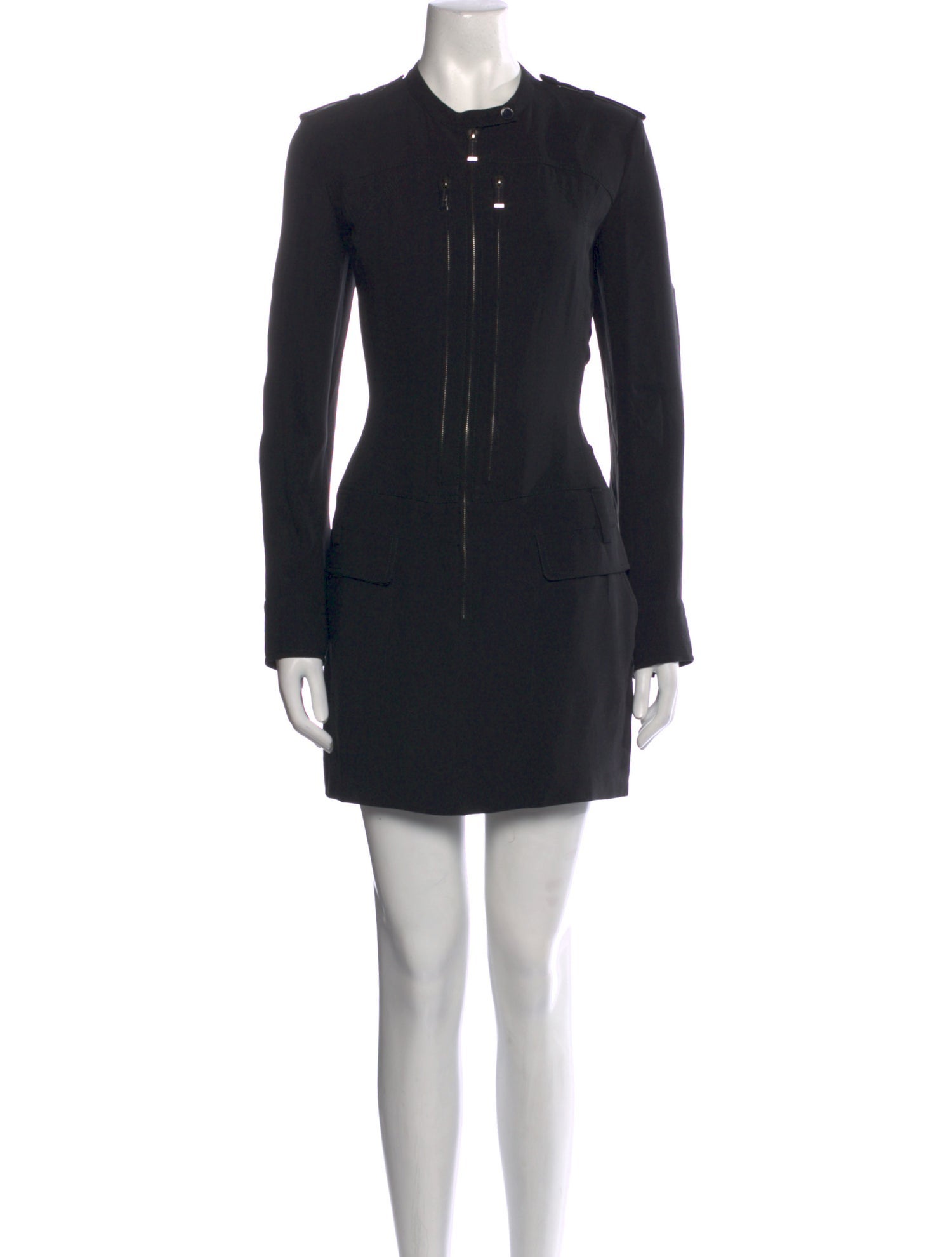 Barbara Bui Crew Neck Mini Dress