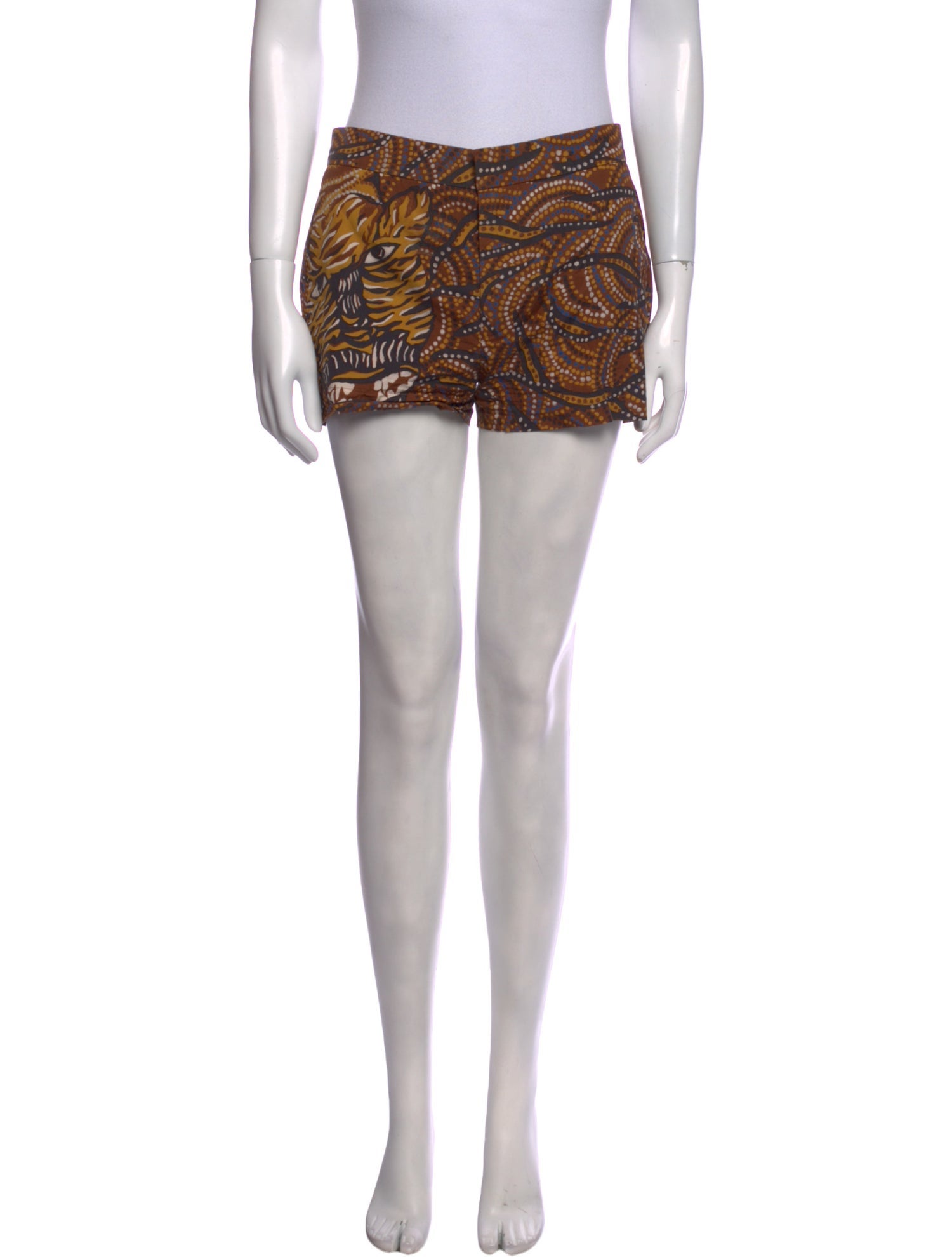 Barbara Bui Printed Mini Shorts