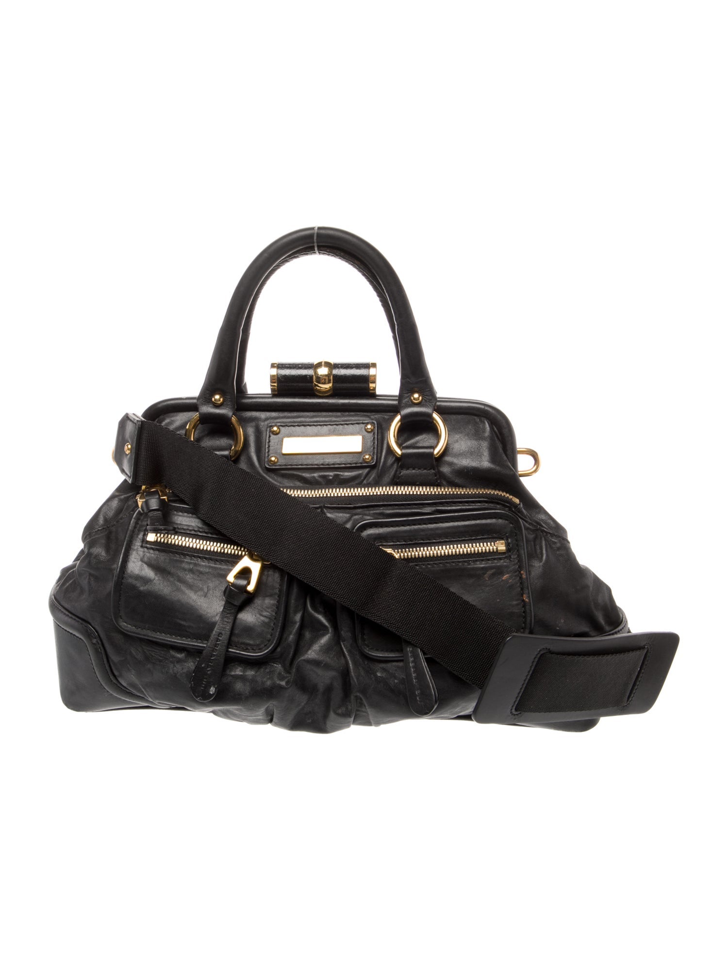 Barbara Bui Leather Top Handle Bag
