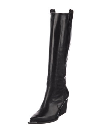 Barbara Bui Leather Riding Boots