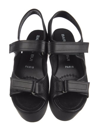 Barbara Bui Mesh Slingback Sandals