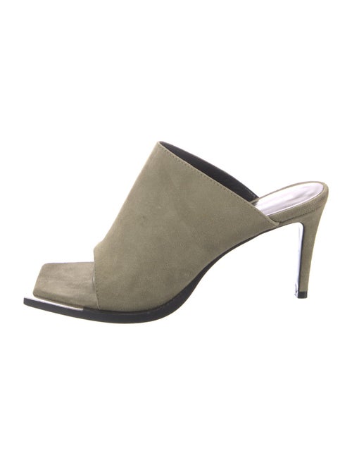 Barbara Bui Suede Slides