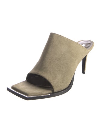 Barbara Bui Suede Slides