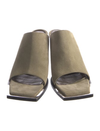 Barbara Bui Suede Slides