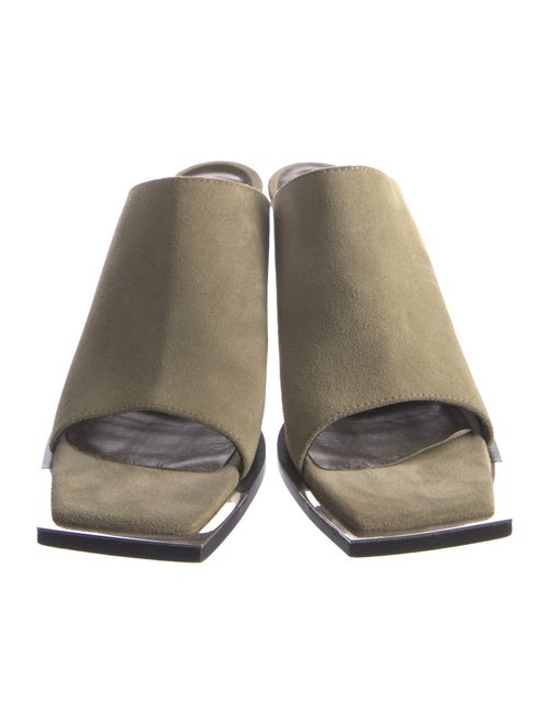 Barbara Bui Suede Slides