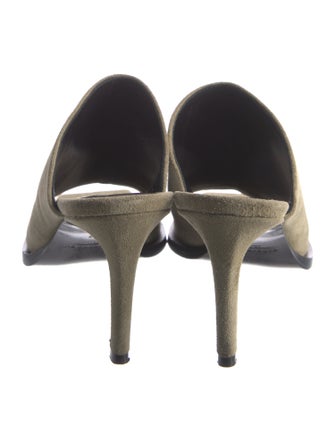 Barbara Bui Suede Slides