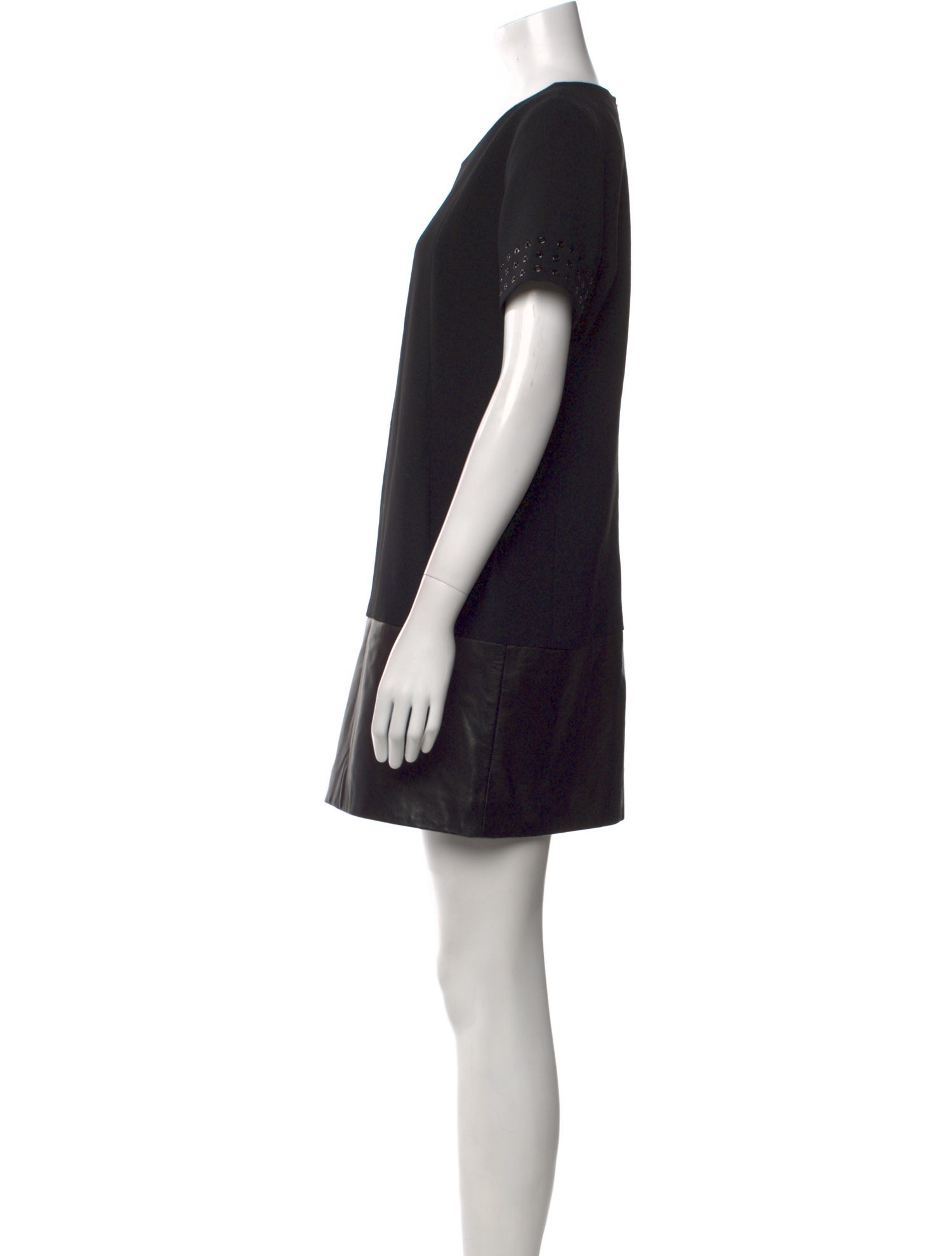 Barbara Bui Crew Neck Mini Dress