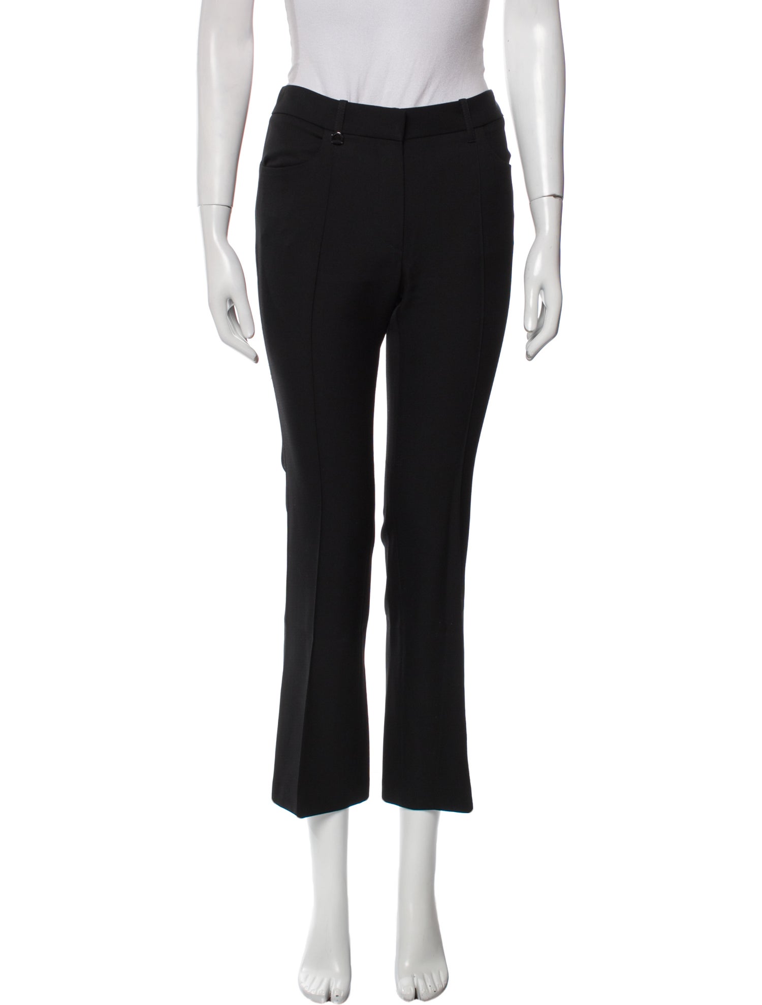 Barbara Bui Wool Straight Leg Pants