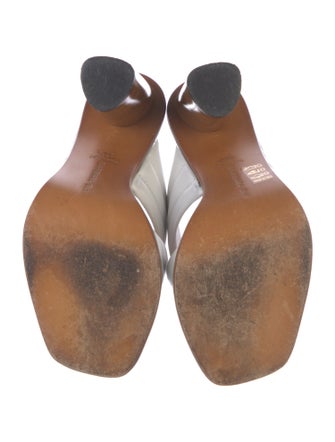 Barbara Bui Leather Slides