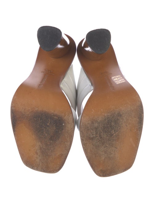 Barbara Bui Leather Slides