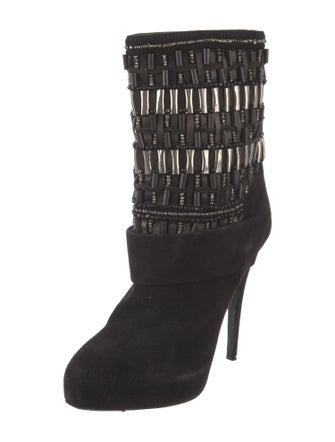 Barbara Bui Suede Sock Boots