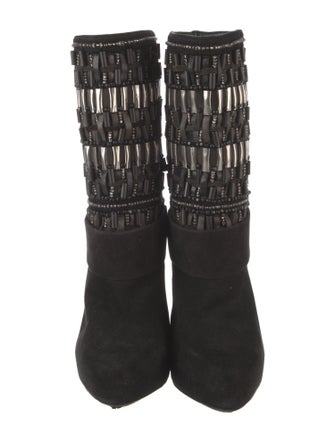 Barbara Bui Suede Sock Boots