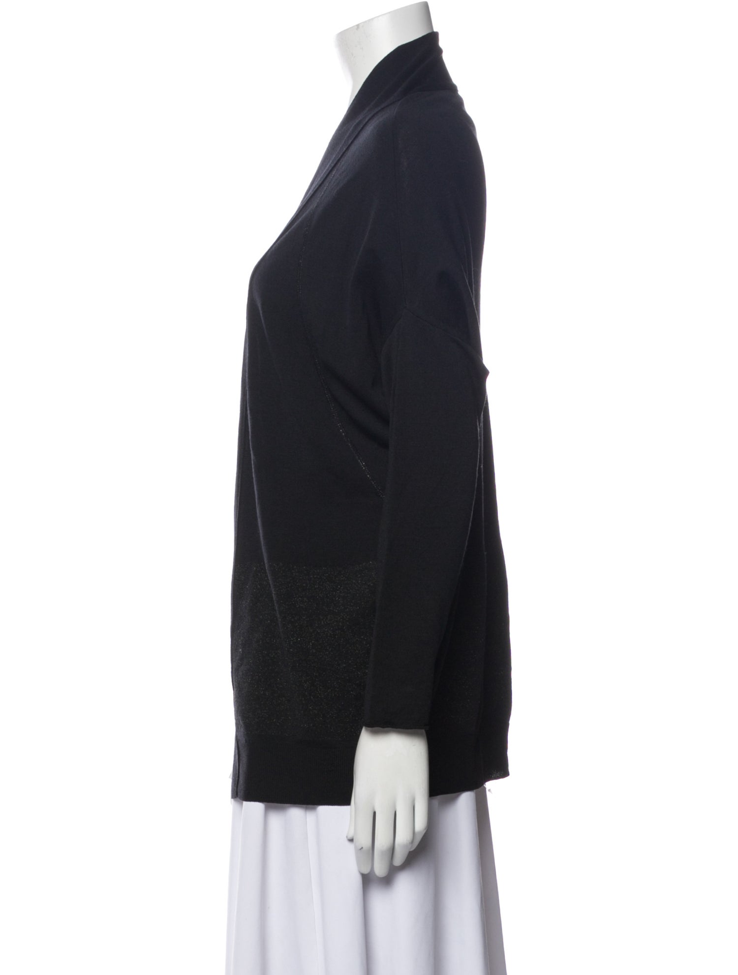 Barbara Bui Asymmetrical Long Sleeve Blouse