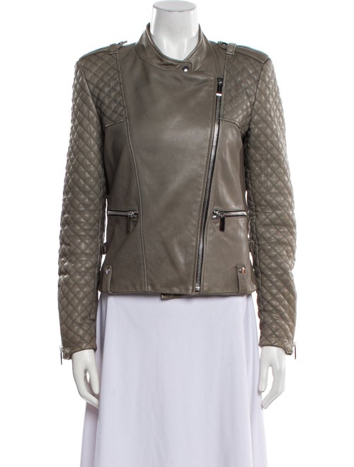 Barbara Bui Leather Biker Jacket