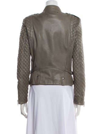 Barbara Bui Leather Biker Jacket