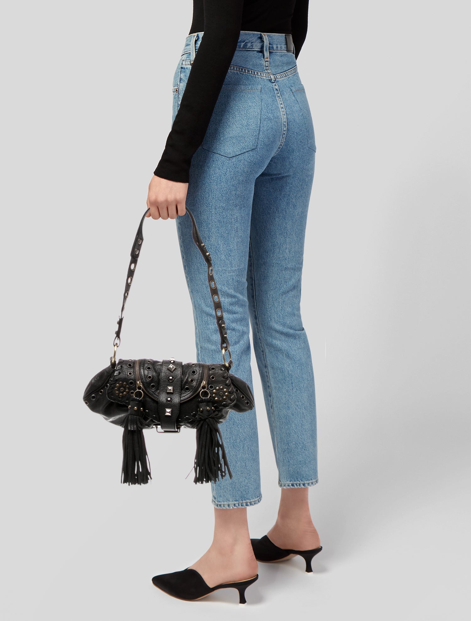 Barbara Bui Leather Shoulder Bag