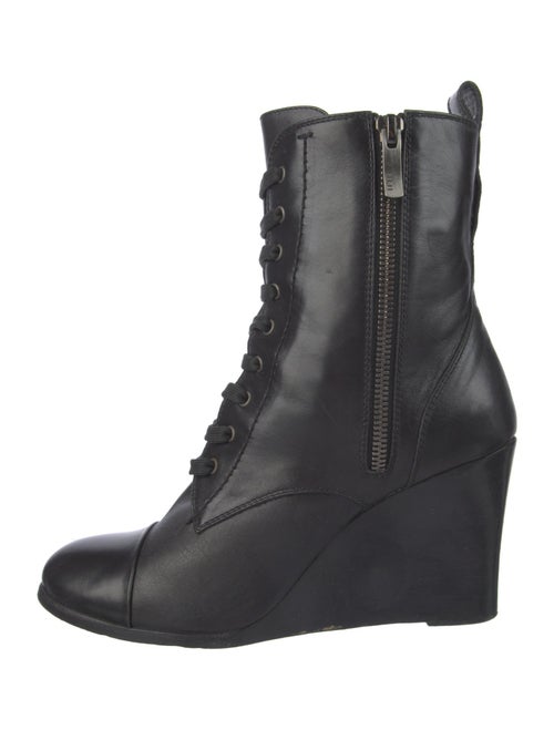 Barbara Bui Leather Lace-Up Boots