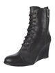 Barbara Bui Leather Lace-Up Boots