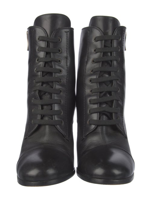 Barbara Bui Leather Lace-Up Boots