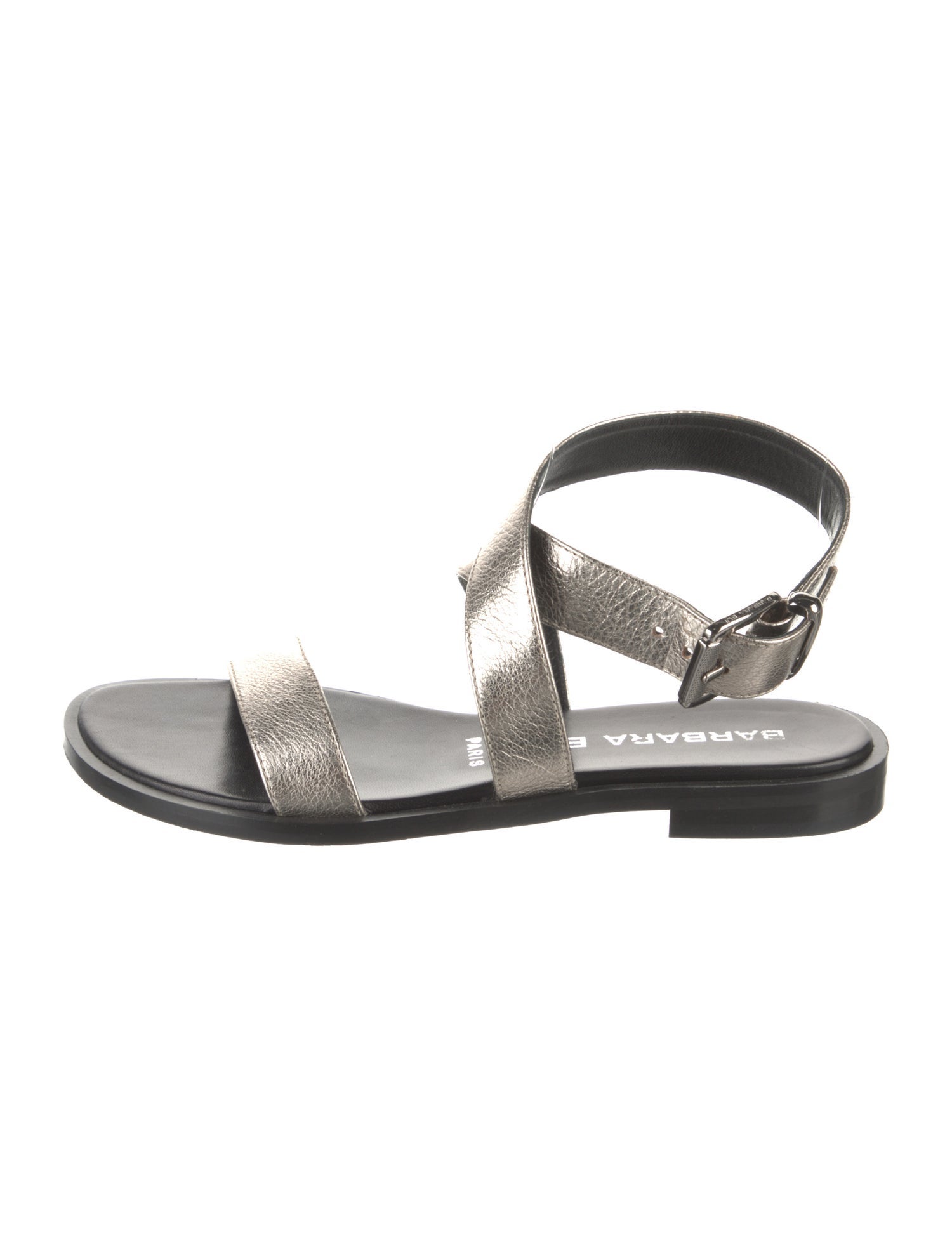 Barbara Bui Leather Slingback Sandals