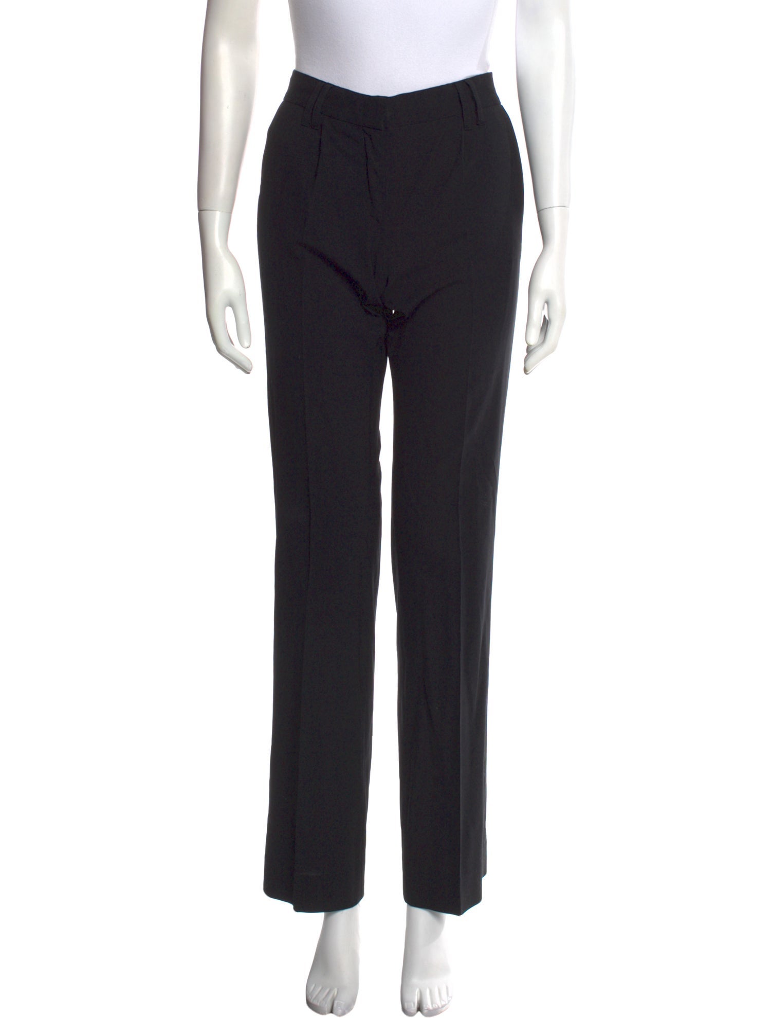 Barbara Bui Wool Straight Leg Pants